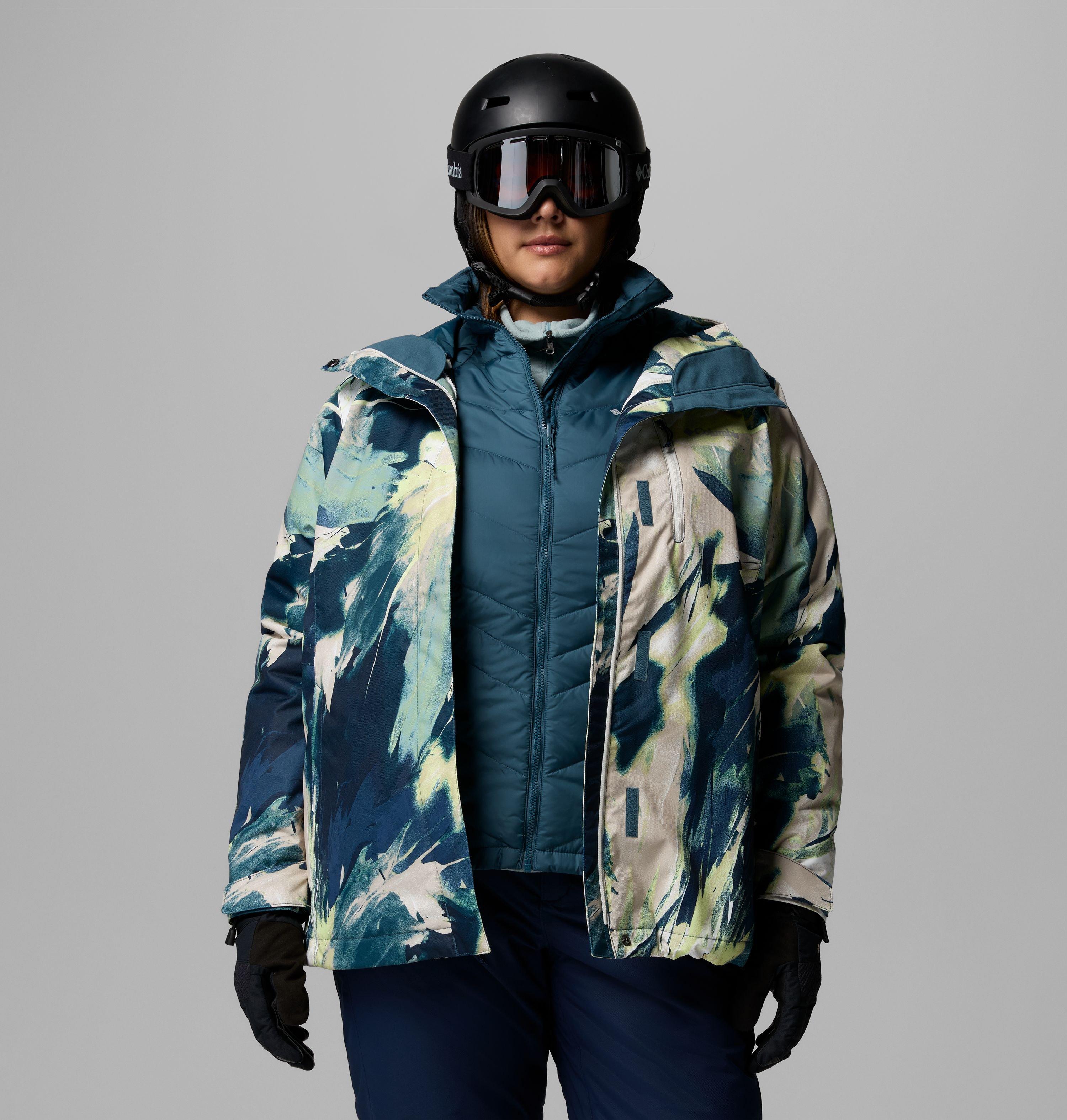 Manteau à imprimé Interchange Whirlibird V pour femme – Grandes tailles 6