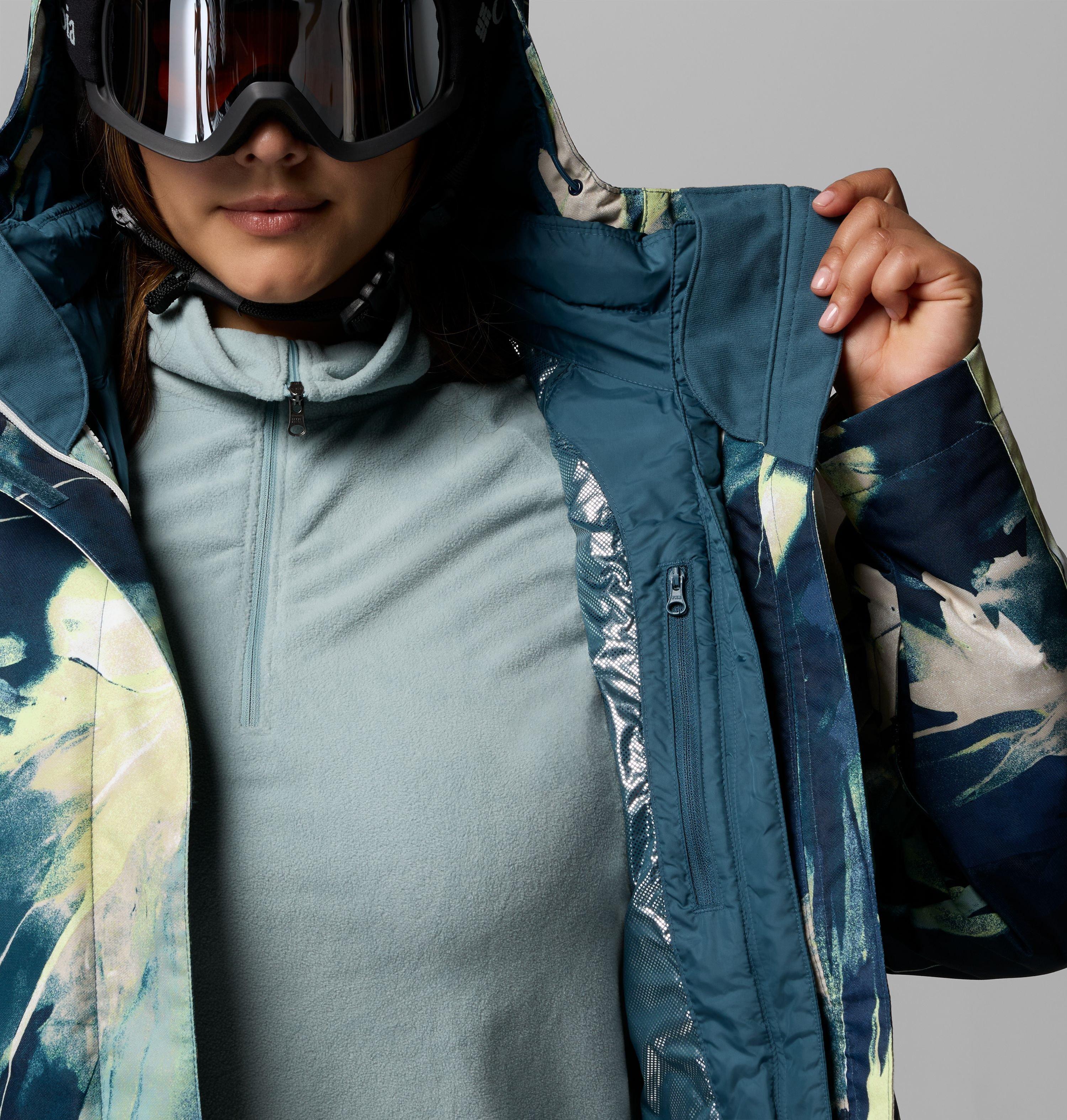 Manteau à imprimé Interchange Whirlibird V pour femme – Grandes tailles 10
