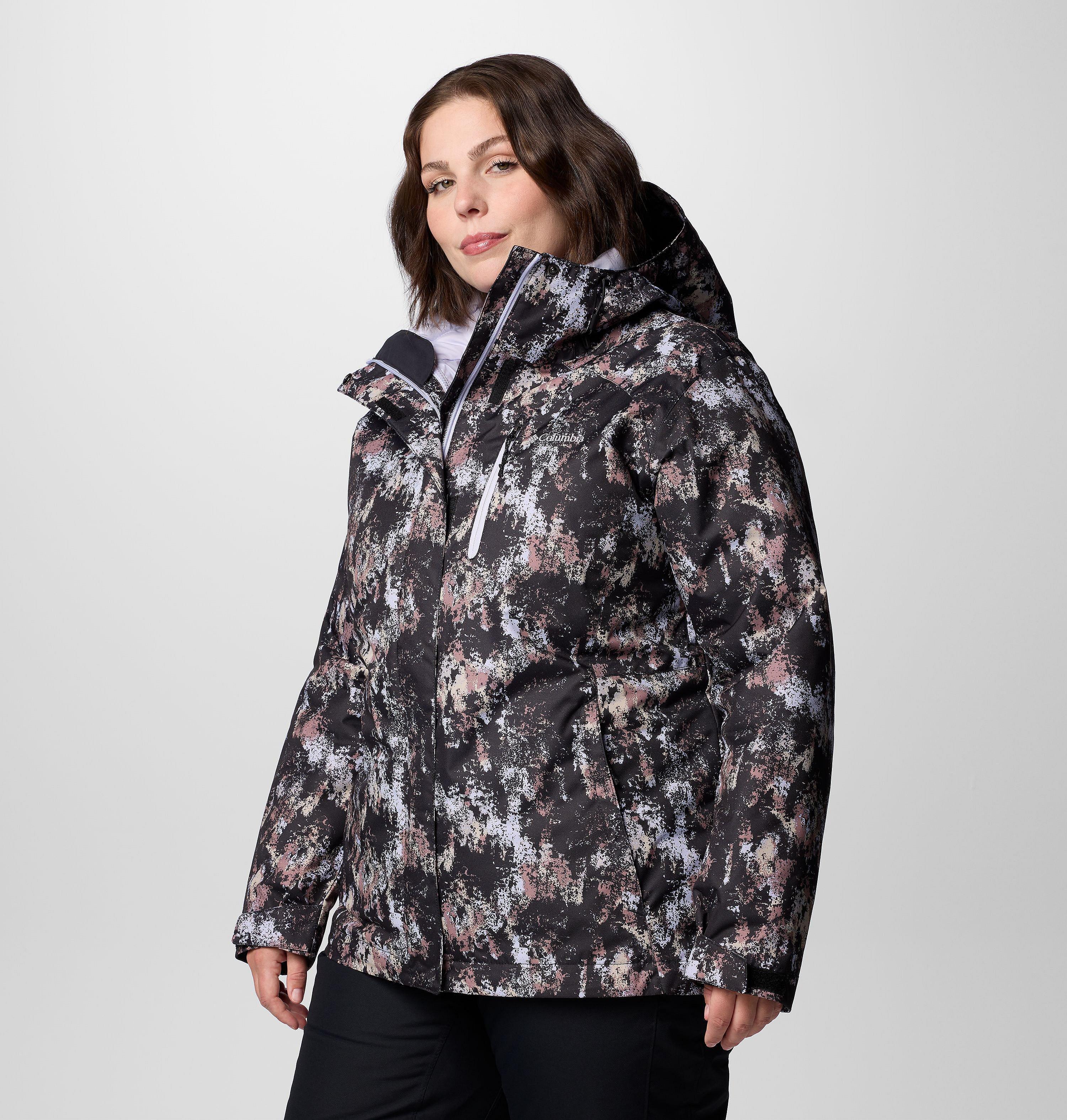 Women's Whirlibird V Printed Interchange Jacket - Plus Size 4