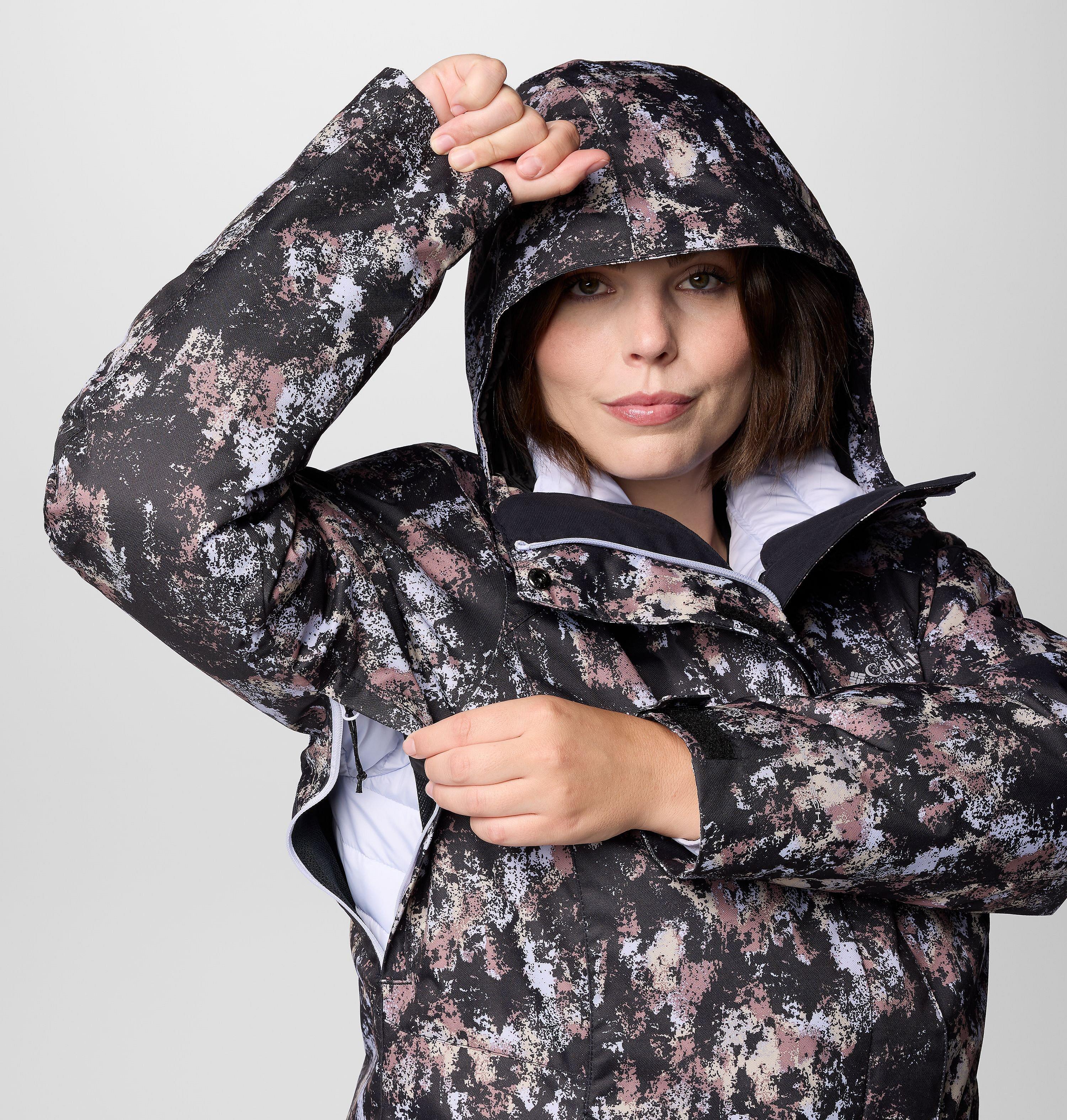 Women's Whirlibird V Printed Interchange Jacket - Plus Size 6