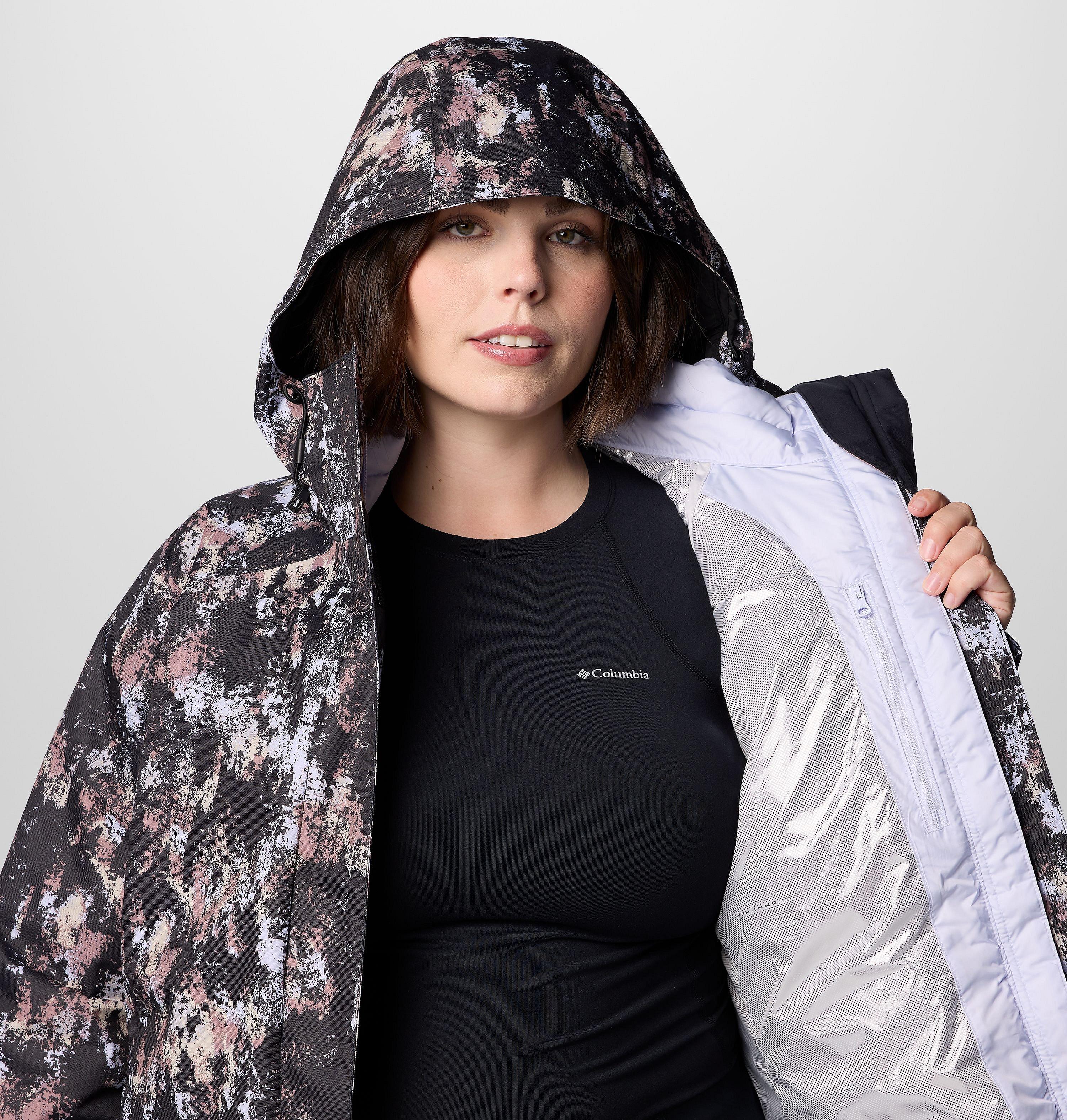 Women's Whirlibird V Printed Interchange Jacket - Plus Size 8