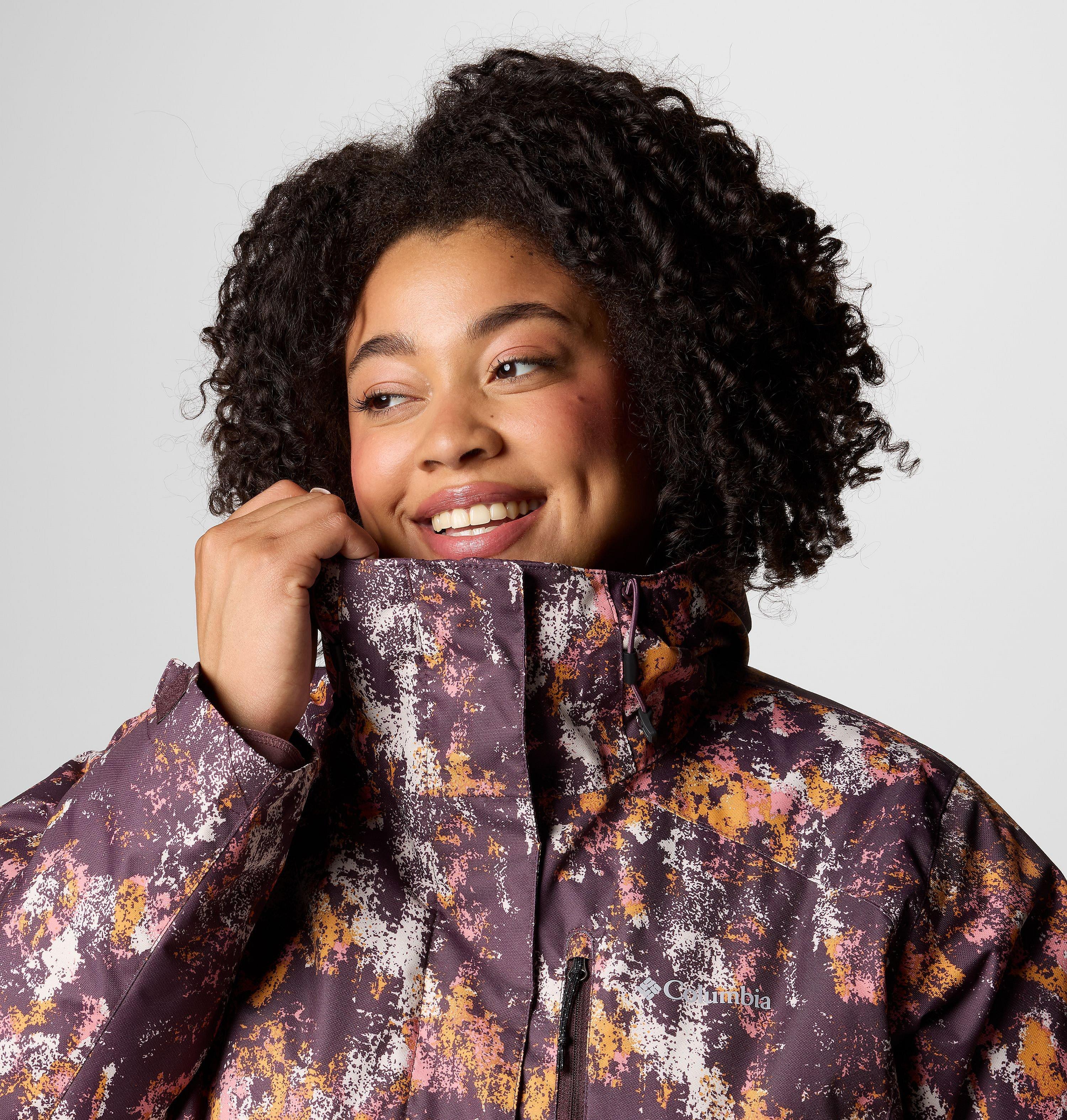 Women's Whirlibird V Printed Interchange Jacket - Plus Size 5