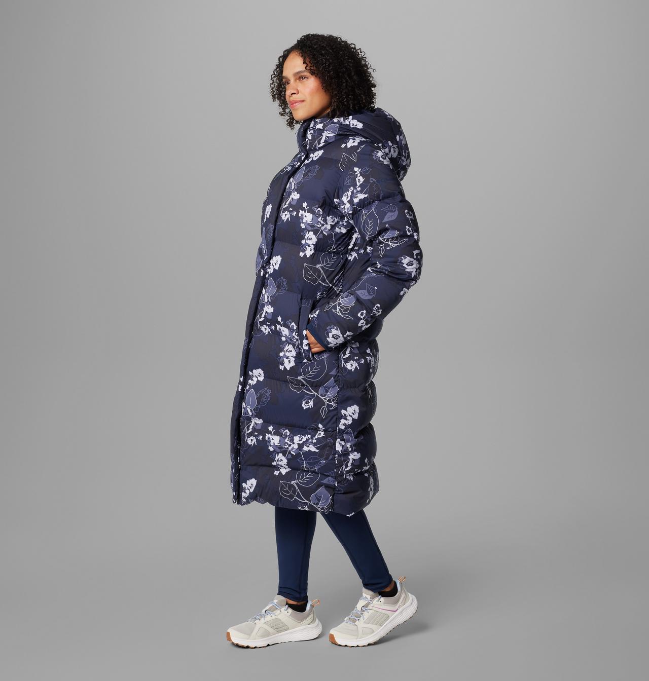 Women's Boundless Days™ Printed Long Down Jacket 4