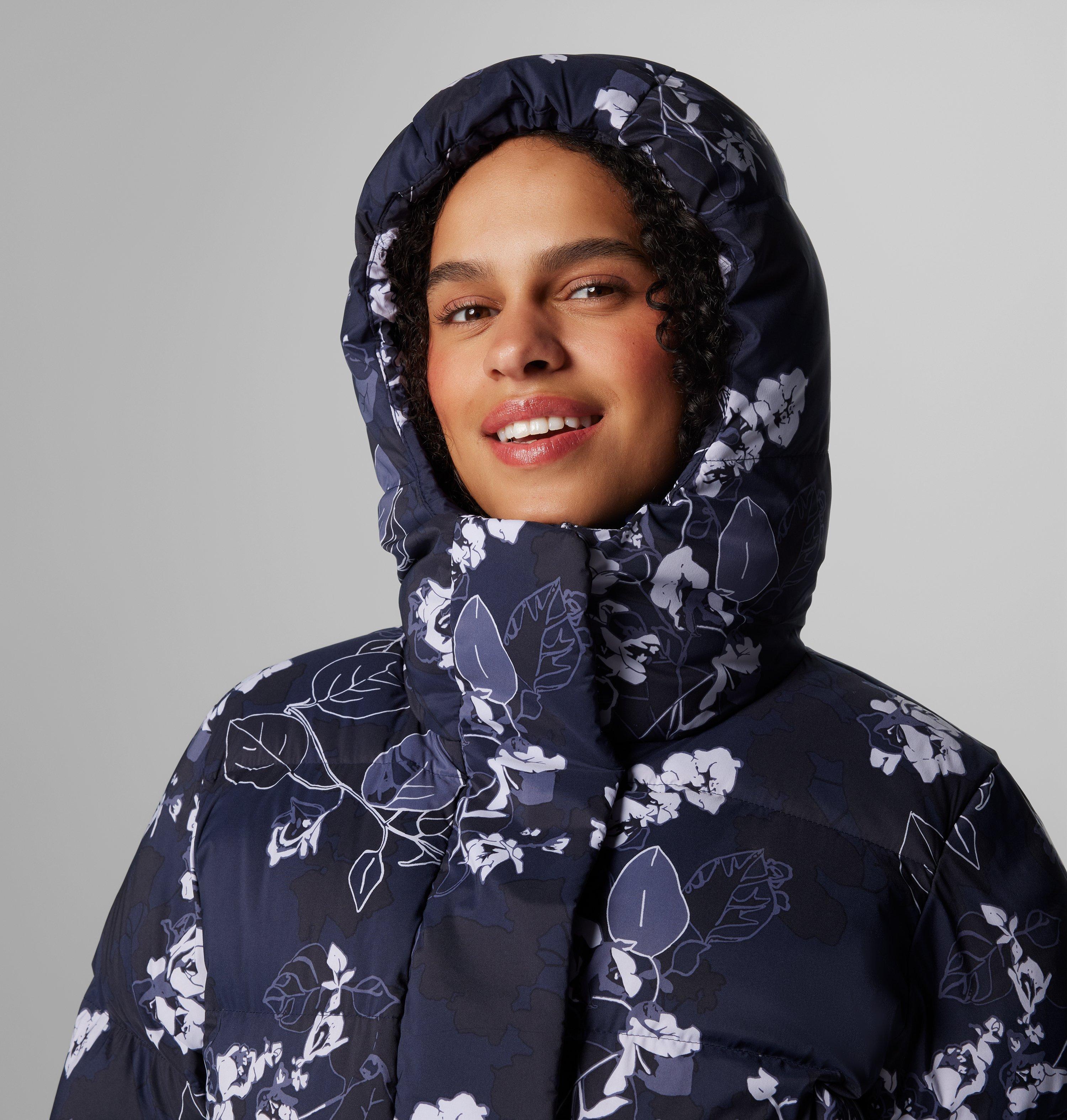 Women's Boundless Days Printed Long Down Jacket 5