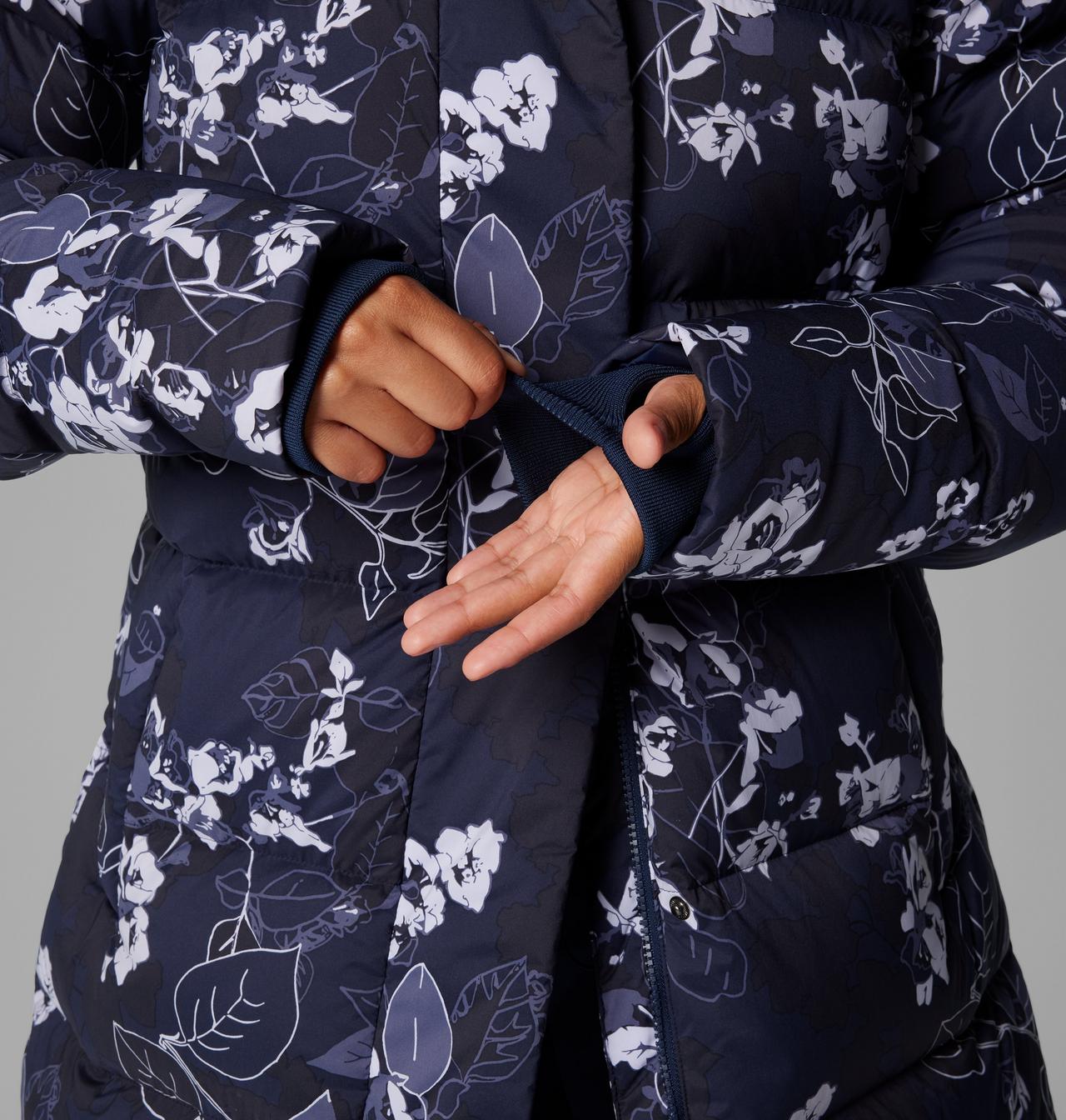 Women's Boundless Days™ Printed Long Down Jacket 8