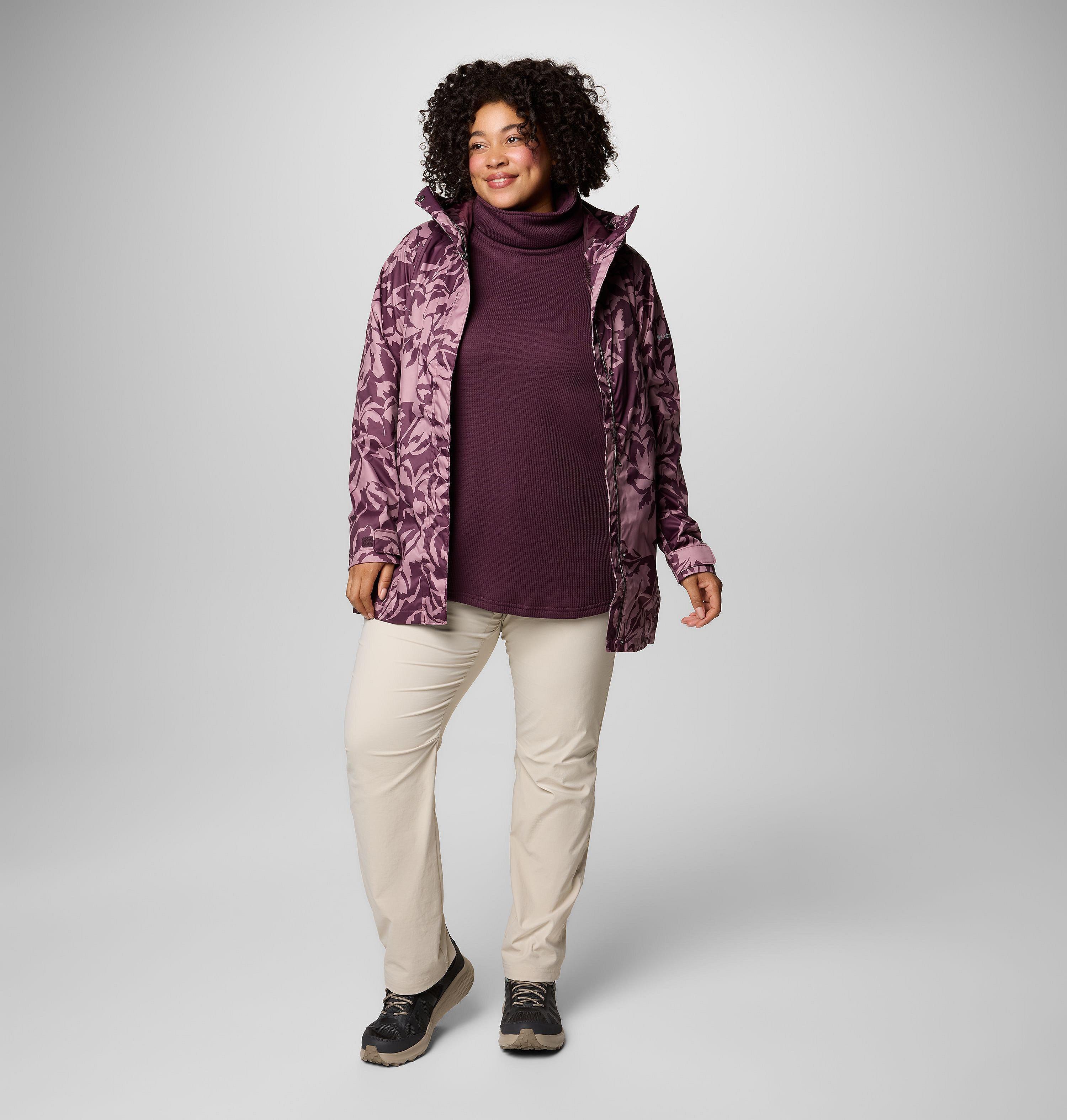 Women's Splash A Little III Printed Jacket - Plus Size | Columbia