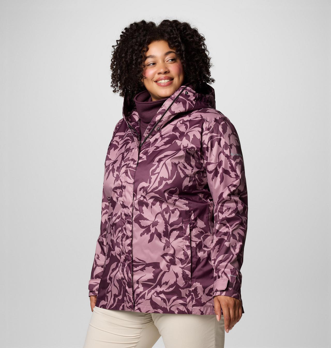Women's Splash A Little III Printed Jacket - Plus Size | Columbia
