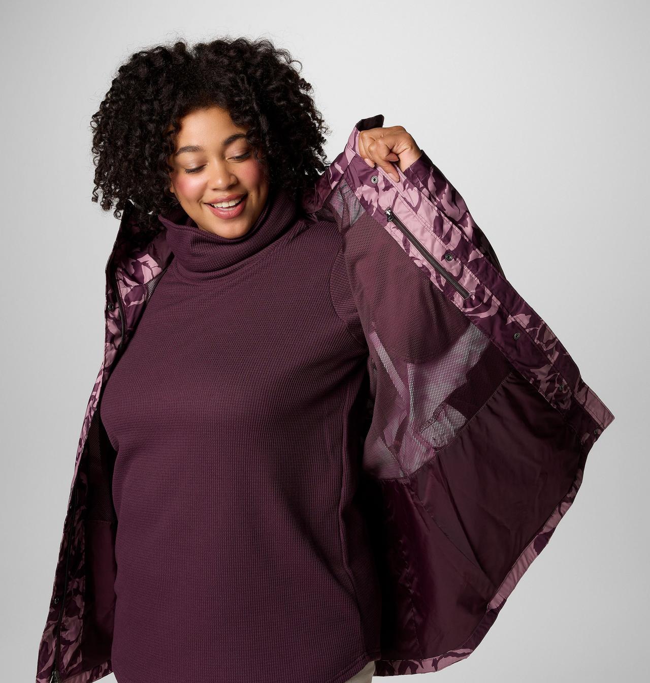 Women's Splash A Little III Printed Jacket - Plus Size | Columbia