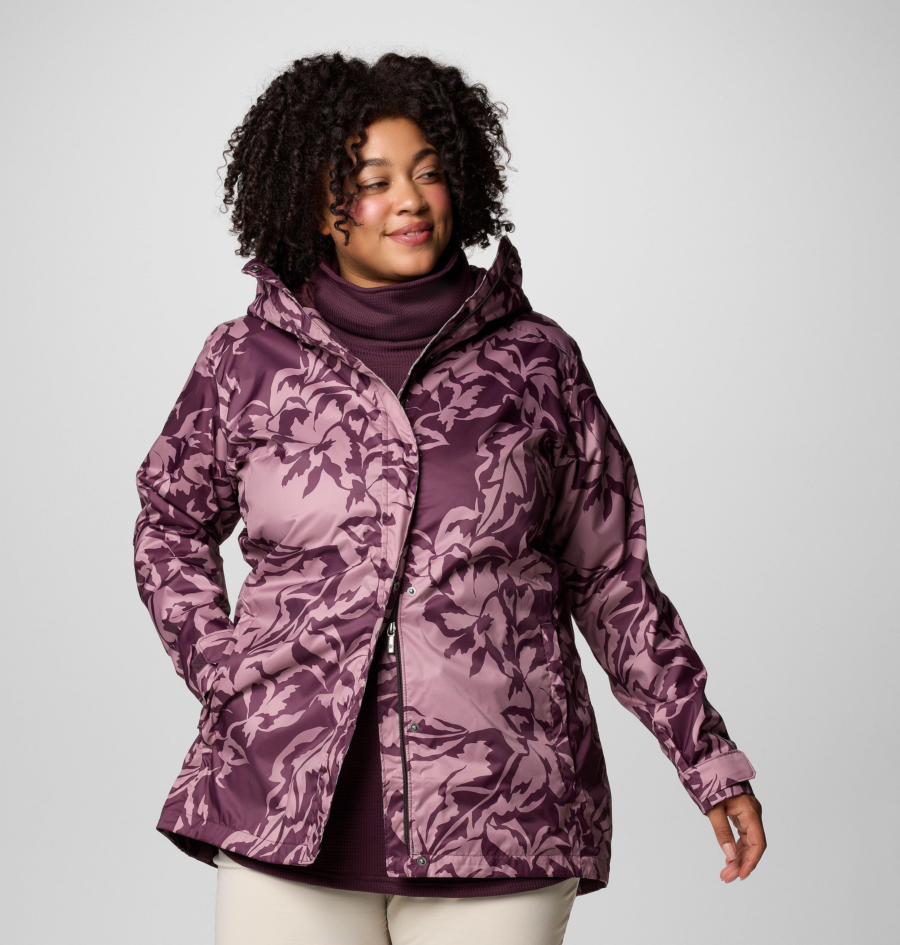 Women's Splash A Little III Printed Jacket - Plus Size | Columbia