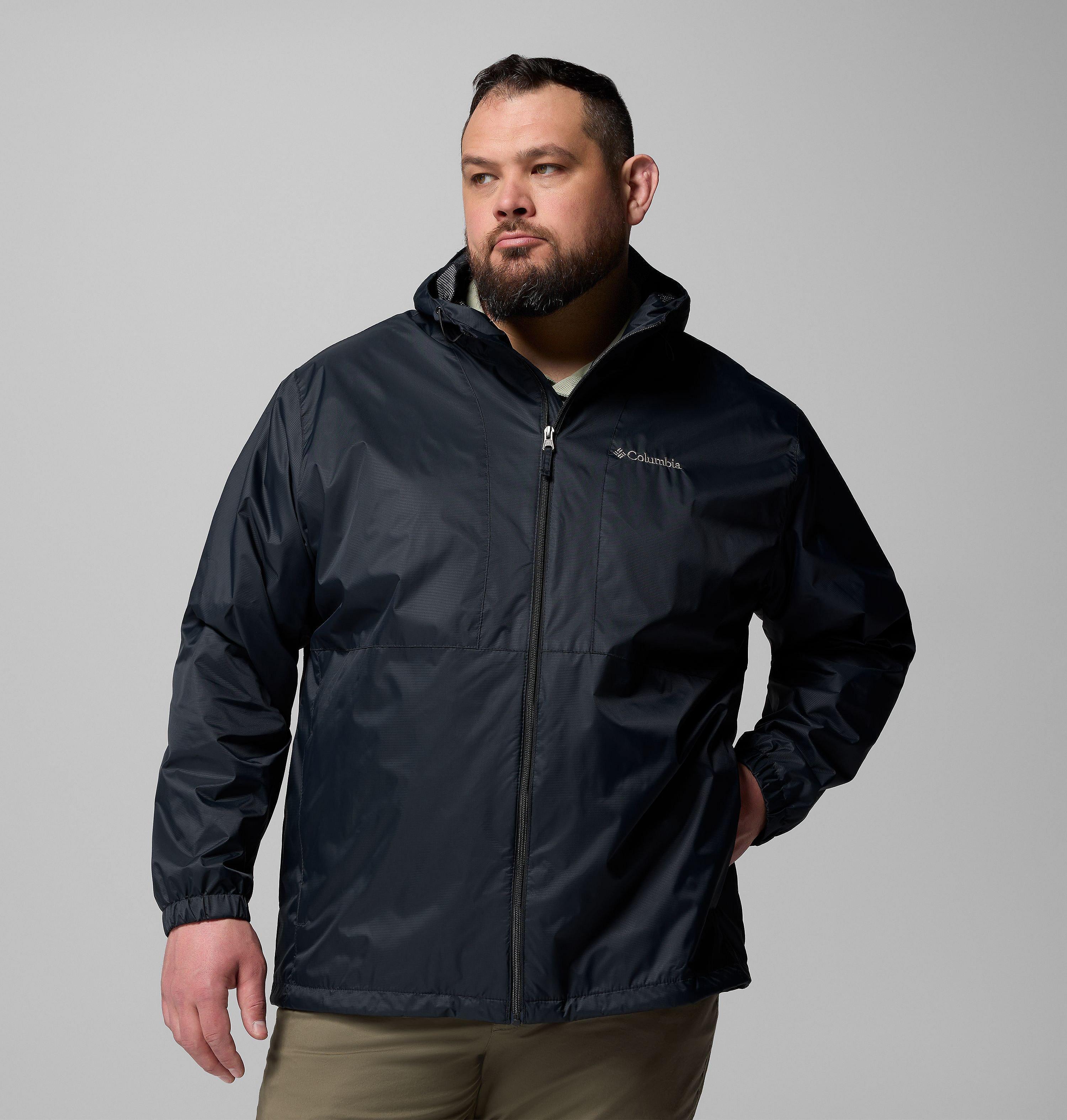 Columbia Men's Glenbrook Bend  Rain Jacket - Big-
