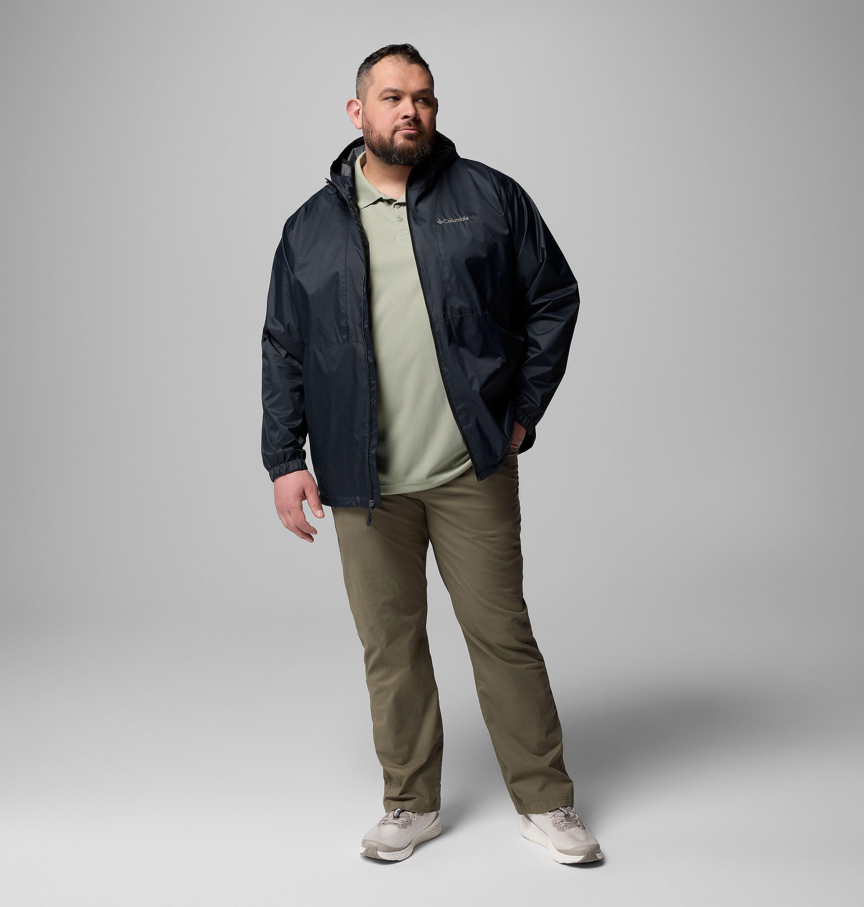 Men's Glenbrook Bend Rain Jacket - Big | Columbia