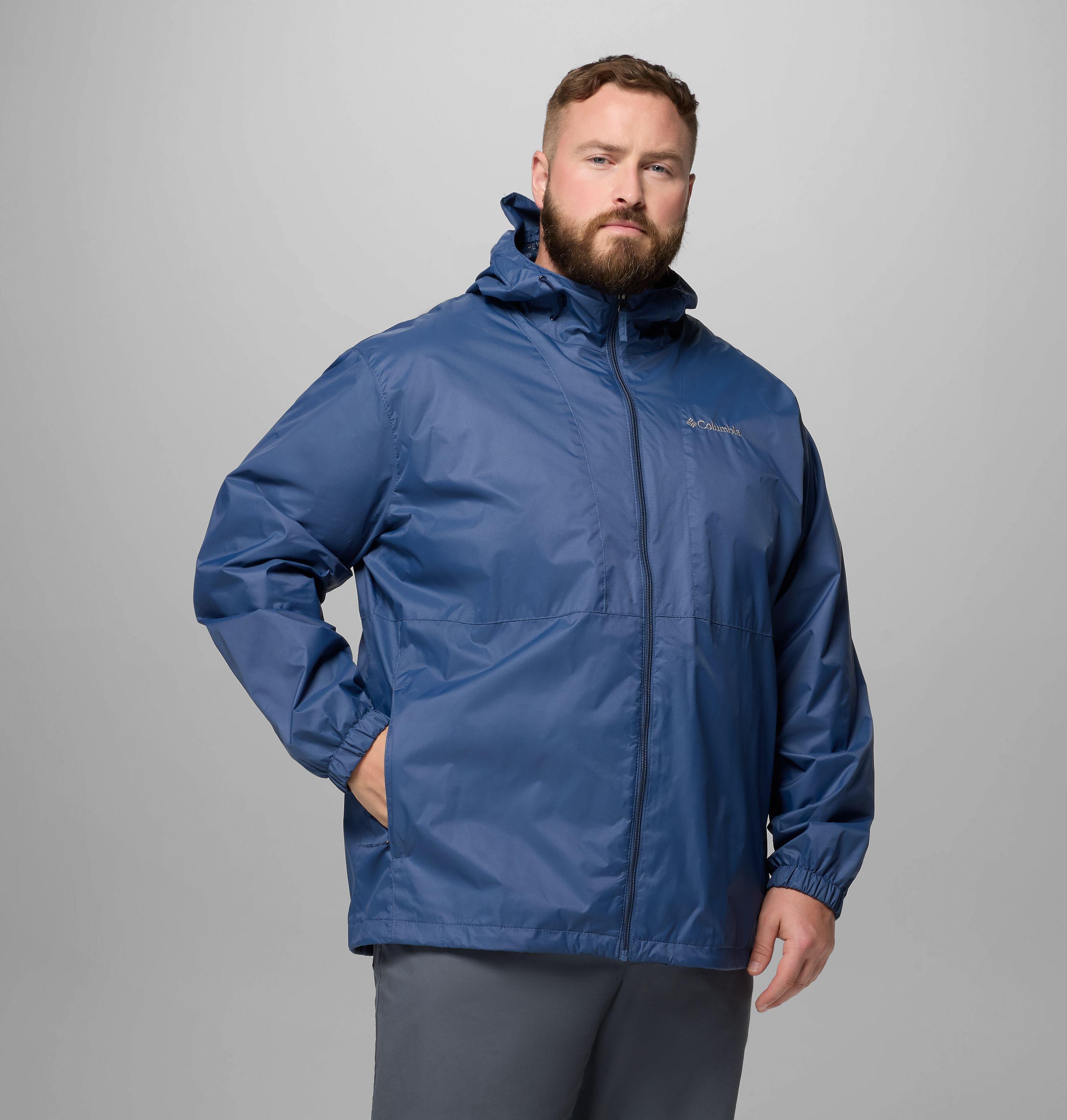 Men's Glenbrook Bend Rain Jacket - Big | 478 | 4X 5