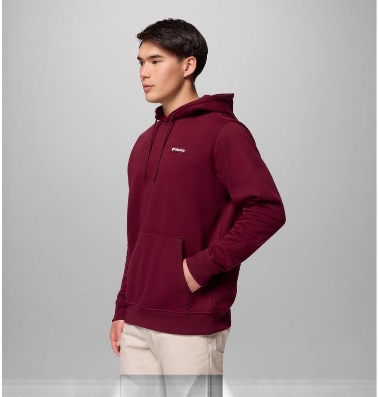 Sudadera con capucha Meridian Creek para hombre, Color: Rich Wine, image 4
