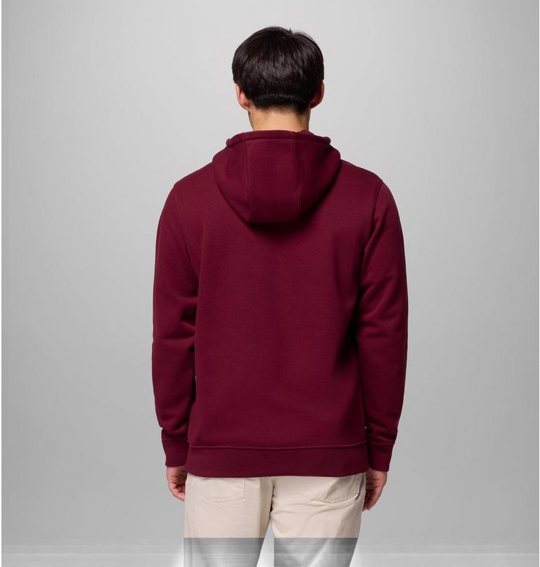 Sudadera con capucha Meridian Creek para hombre, Color: Rich Wine, image 3