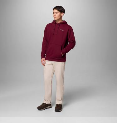 Men's Meridian Creek Hoodie, Color: Rich Wine, image 6