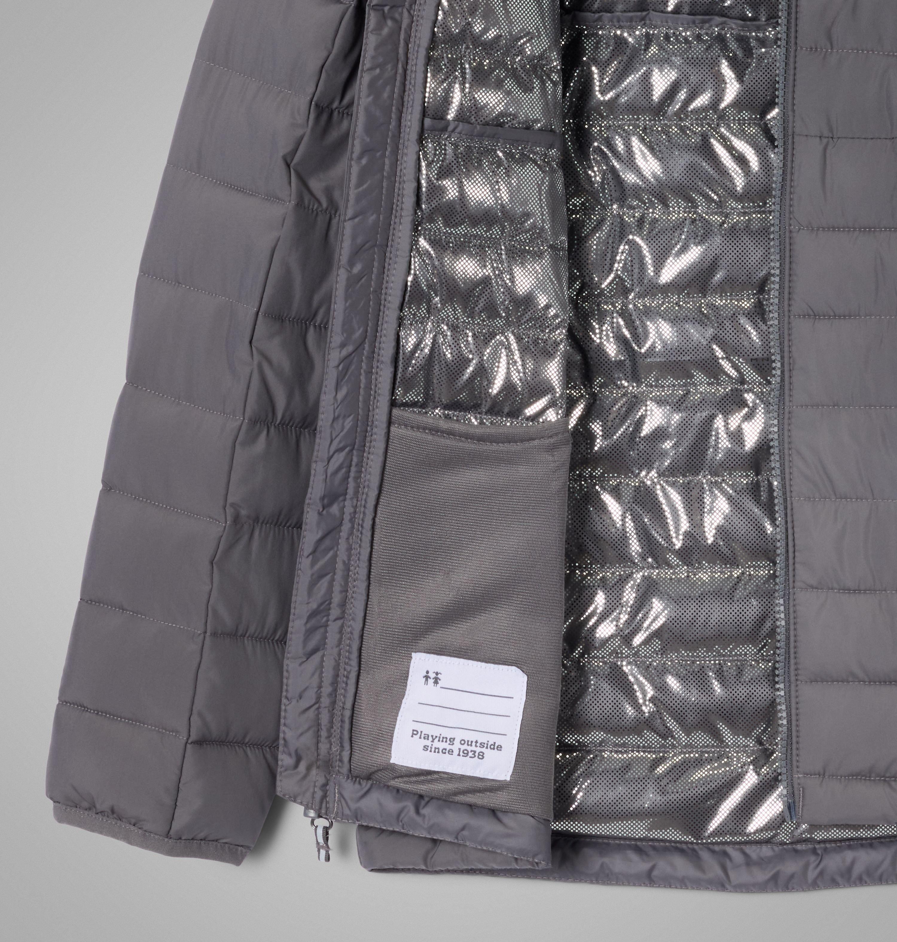 Boys' White Out Hooded Jacket | 023 | S 3