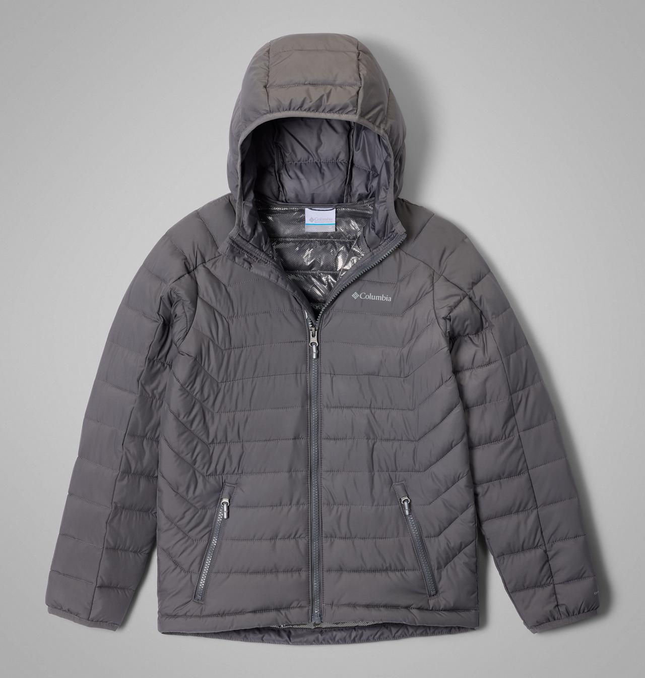 Boys' White Out Hooded Jacket 1