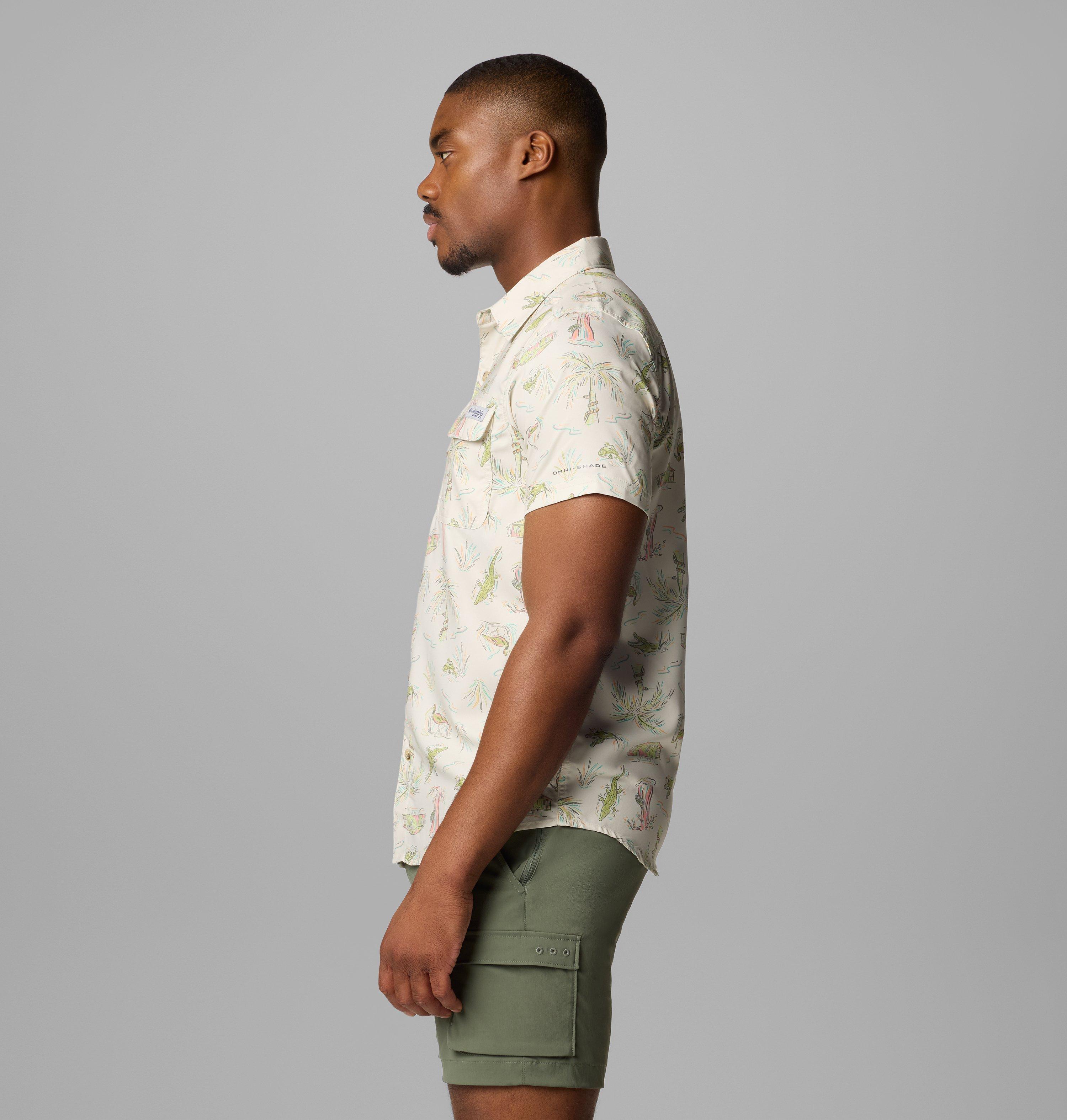 Men's PFG Uncharted Printed Short Sleeve Shirt 4