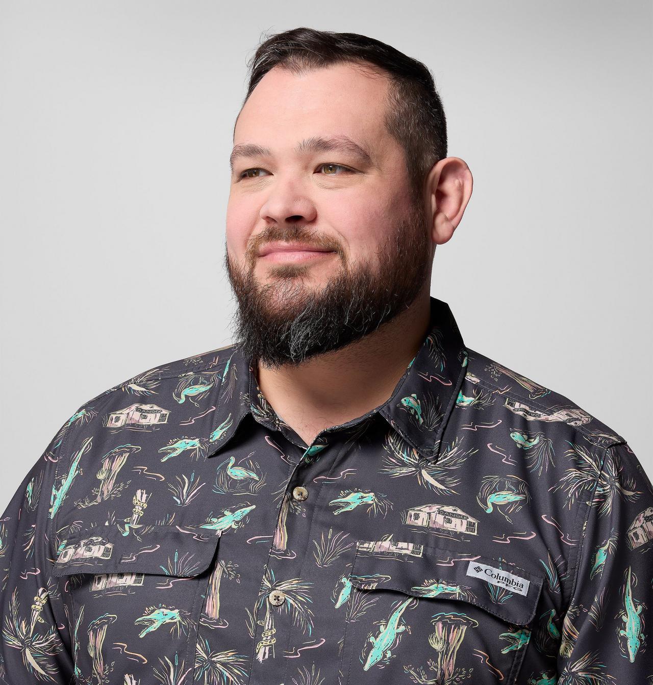 Men's PFG Uncharted™ Printed Short Sleeve Shirt - Big 5