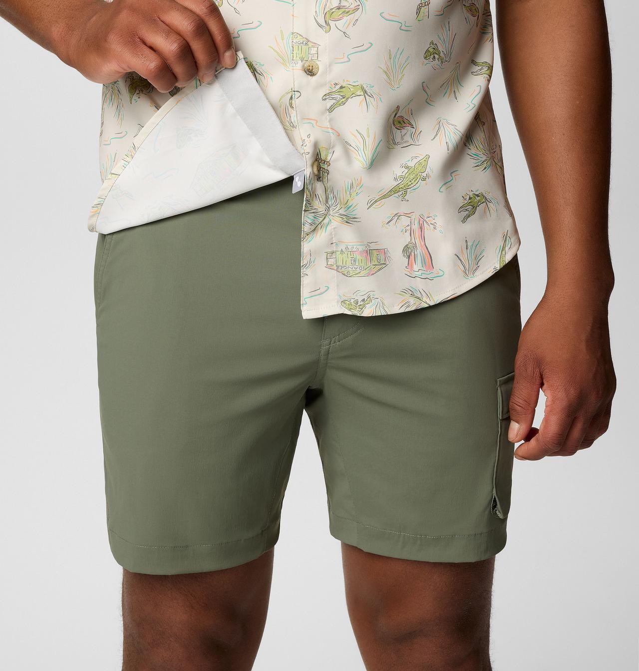 Men's PFG Uncharted™ Printed Short Sleeve Shirt - Tall 7