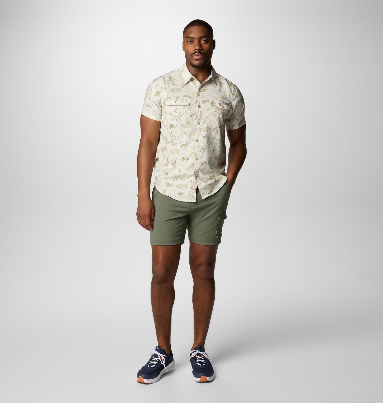 Men's PFG Uncharted™ Printed Short Sleeve Shirt - Tall 2