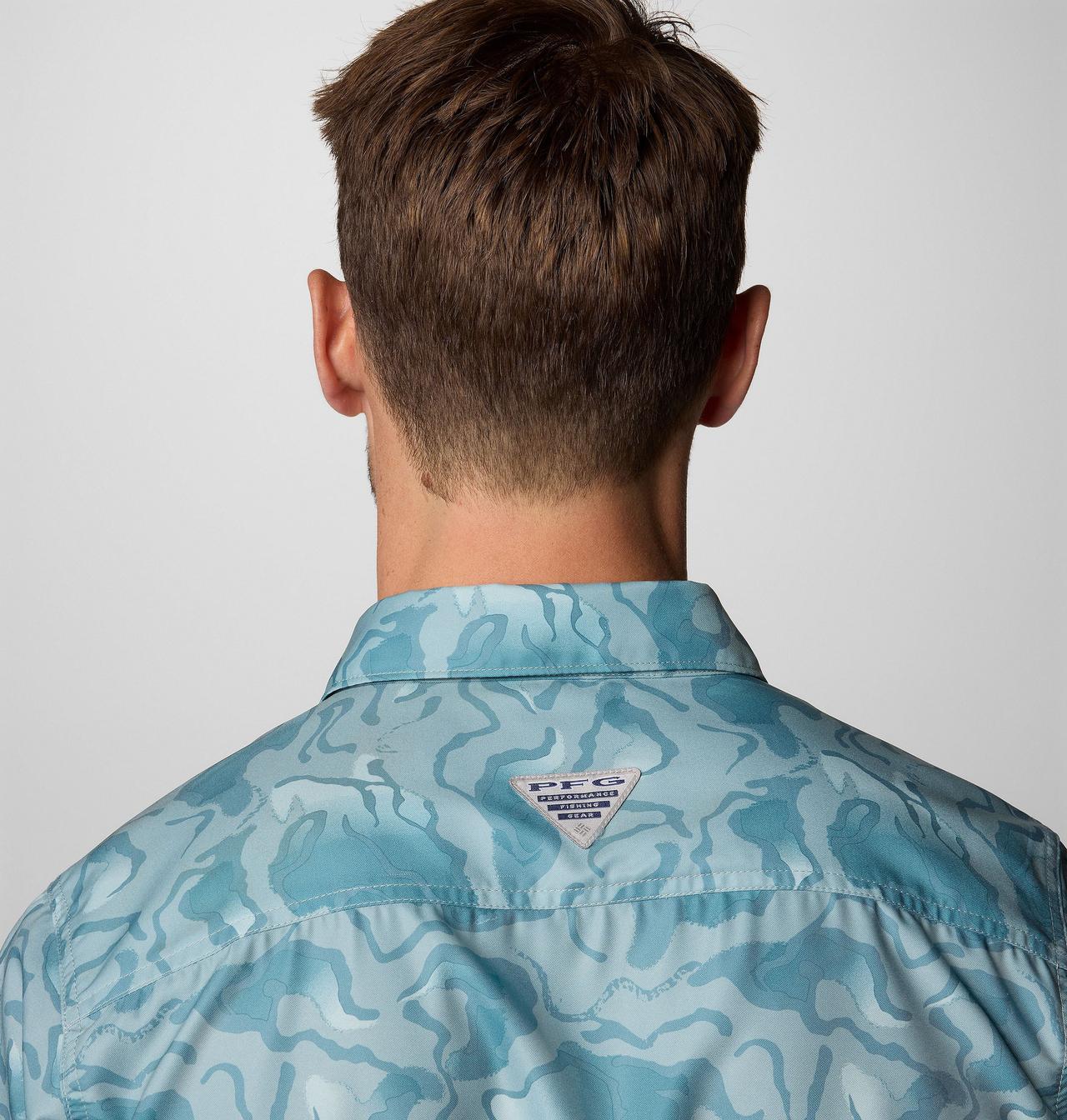Men's PFG Uncharted™ Printed Short Sleeve Shirt - Tall | 460 | XLT 6