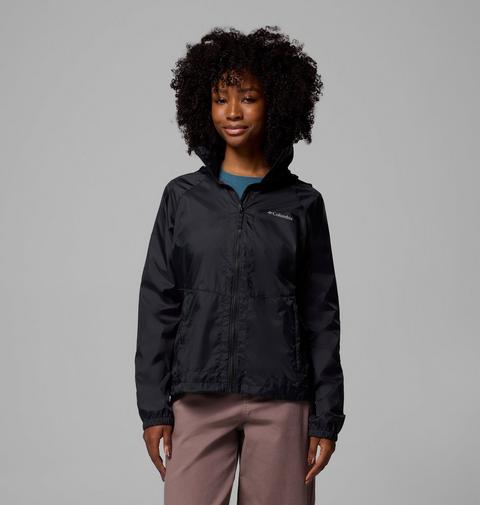 Женская куртка Columbia Access Point Rain Jacket, цвет: Чёрный