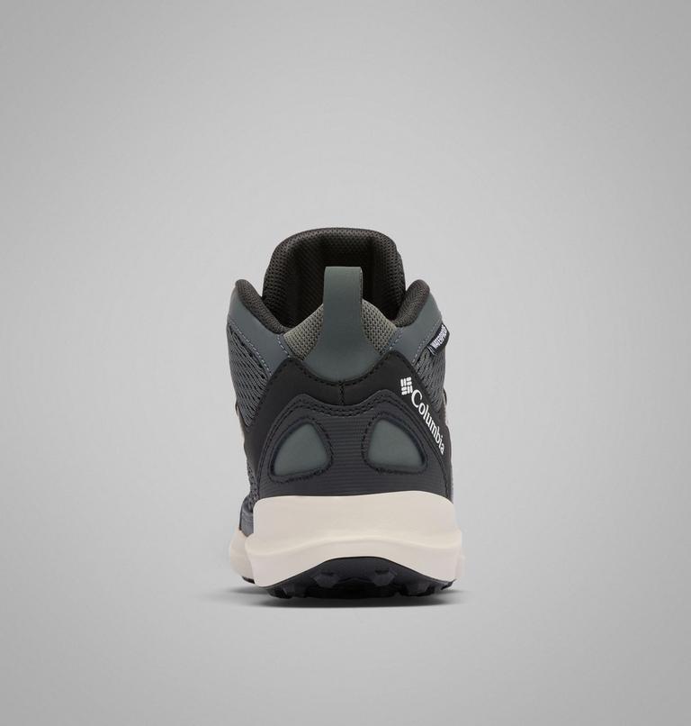Big Kids' Peakfreak Rush Mid Waterproof Shoe, Color: Black, Grill, image 2