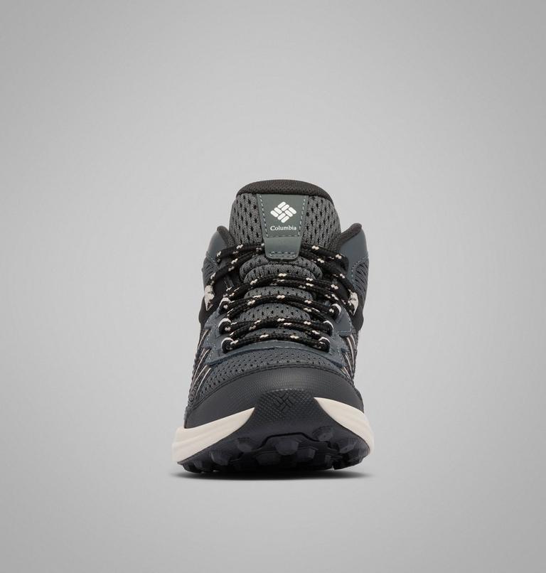 Big Kids' Peakfreak Rush Mid Waterproof Shoe, Color: Black, Grill, image 8