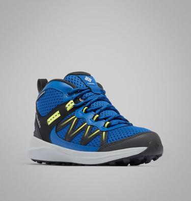Youth Peakfreak Rush Mid Waterproof Hiking Shoe, Color: Mountain Blue, Voltage, image 7