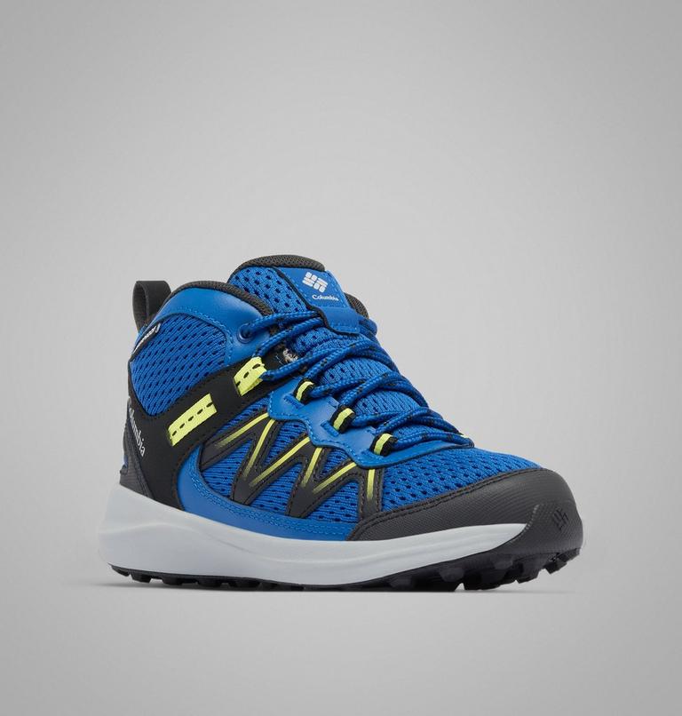 Big Kids' Peakfreak Rush Mid Waterproof Shoe, Color: Mountain Blue, Voltage, image 3