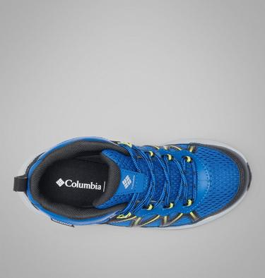 Youth Peakfreak Rush Mid Waterproof Hiking Shoe, Color: Mountain Blue, Voltage, image 8