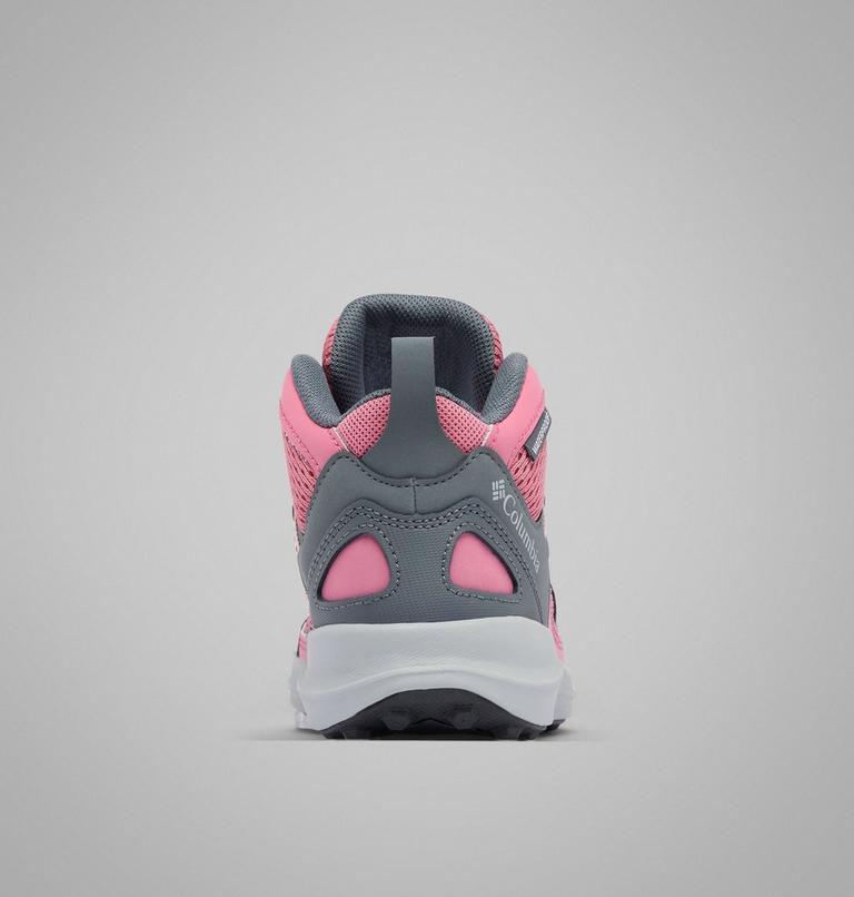 Big Kids' Peakfreak Rush Mid Waterproof Shoe, Color: Rosette, Pink Haze, image 2