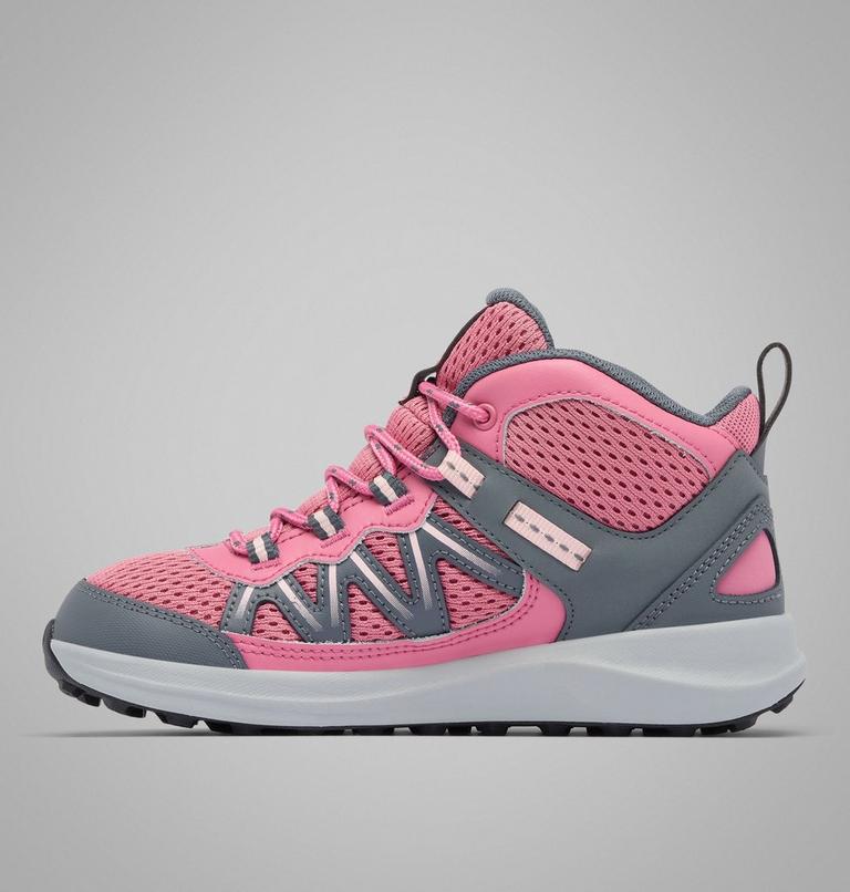 Big Kids' Peakfreak Rush Mid Waterproof Shoe, Color: Rosette, Pink Haze, image 6