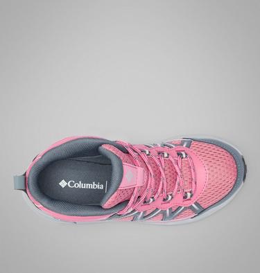 Youth Peakfreak Rush Mid Waterproof Hiking Shoe, Color: Rosette, Pink Haze, image 12