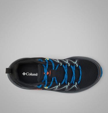 Youth Peakfreak Rush Waterproof Hiking Shoe, Color: Black, Blue Magic, image 8