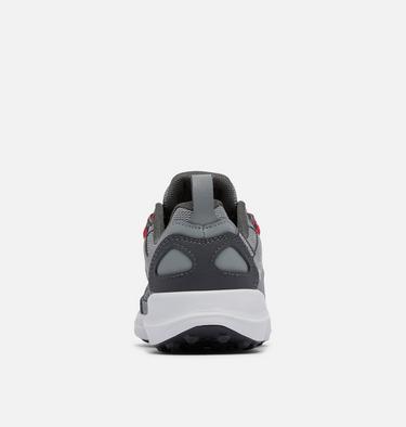 Youth Peakfreak Rush Waterproof Hiking Shoe, Color: Ti Grey Steel, Mountain Red, image 6