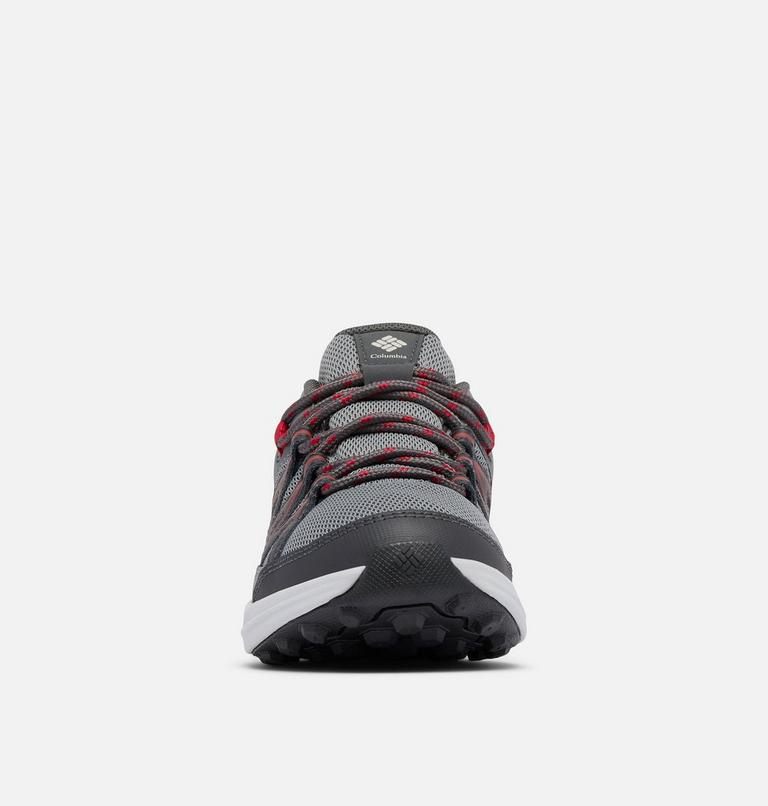 Big Kids' Peakfreak Rush Waterproof Shoe, Color: Ti Grey Steel, Mountain Red, image 8