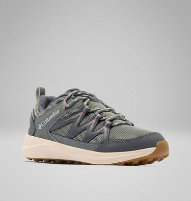 Youth Peakfreak Rush Waterproof Hiking Shoe, Color: Sedona Sage, Sparrow, image 3