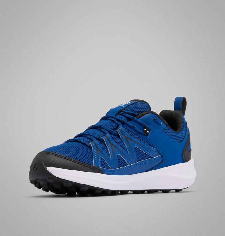 Big Kids' Peakfreak Rush Waterproof Shoe, Color: Mountain Blue, White, image 7