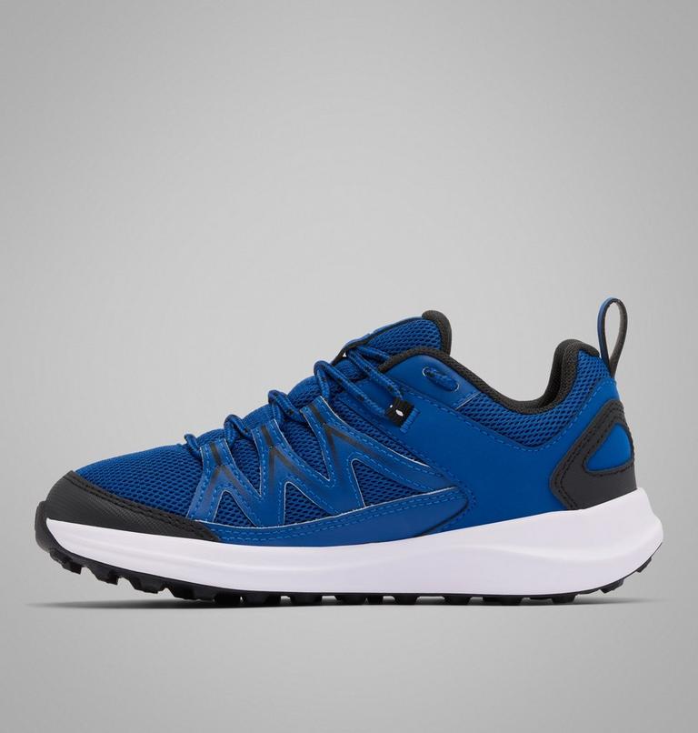 Big Kids' Peakfreak Rush Waterproof Shoe, Color: Mountain Blue, White, image 6