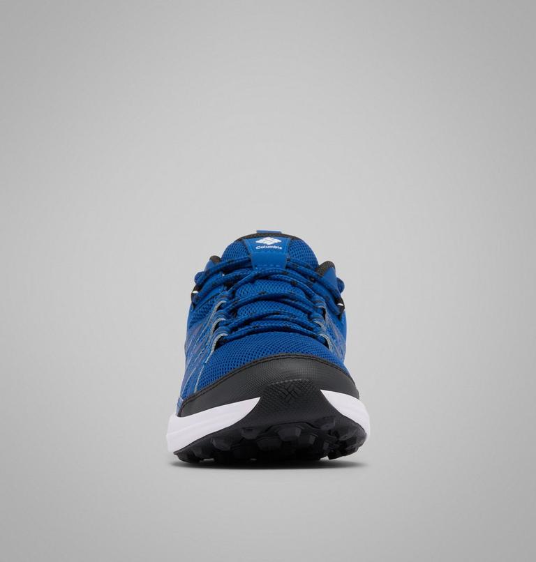Big Kids' Peakfreak Rush Waterproof Shoe, Color: Mountain Blue, White, image 8