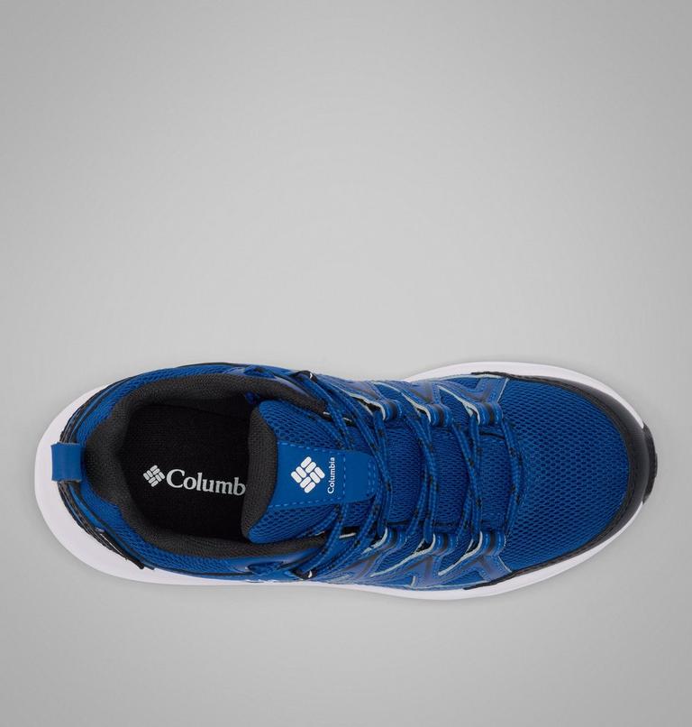 Big Kids' Peakfreak Rush Waterproof Shoe, Color: Mountain Blue, White, image 4