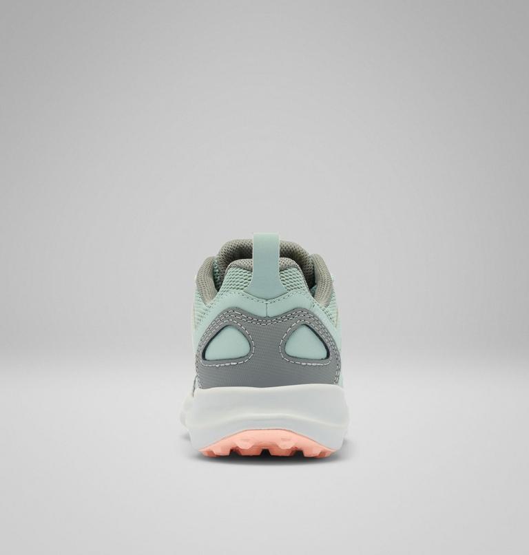 Youth Peakfreak Rush Waterproof Hiking Shoe, Color: Crushed Blue, Blush Rose, image 2