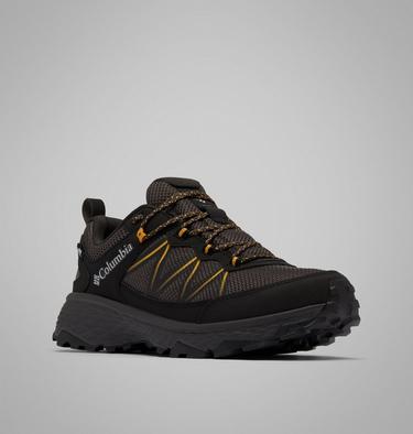 Men's Peakfreak Rush Outdry Hiking Shoe, Color: Black, Raw Honey, image 10