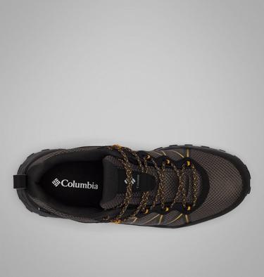 Men's Peakfreak Rush Outdry Hiking Shoe, Color: Black, Raw Honey, image 11