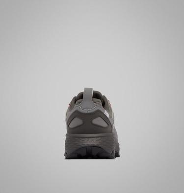 Men's Peakfreak Rush Outdry Hiking Shoe, Color: City Grey, Mountain Red, image 4