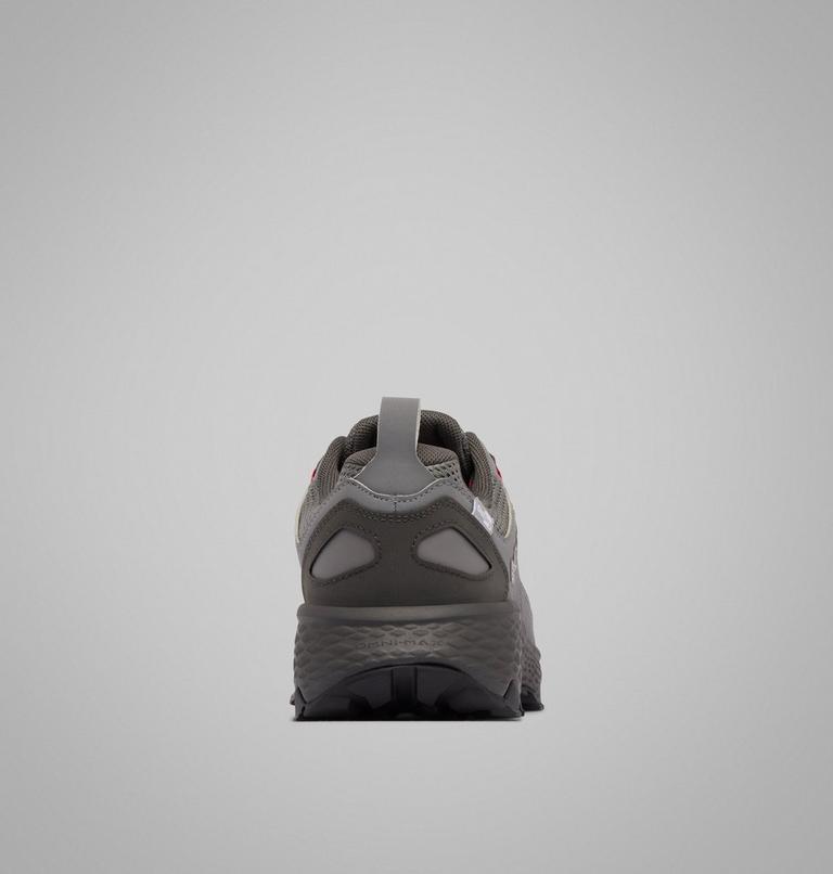 Men's Peakfreak Rush OutDry Shoe, Color: City Grey, Mountain Red, image 2