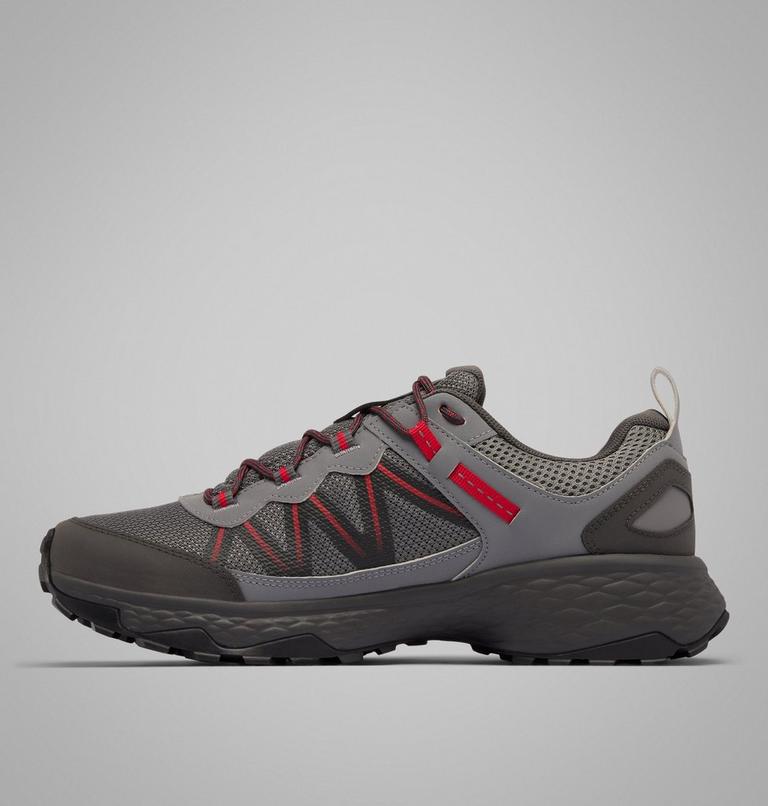 Men's Peakfreak Rush OutDry Shoe, Color: City Grey, Mountain Red, image 6