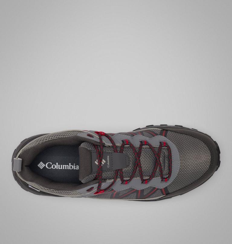 Men's Peakfreak Rush OutDry Shoe, Color: City Grey, Mountain Red, image 4